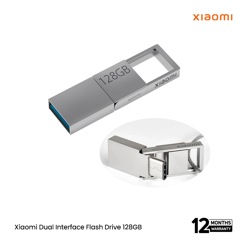 Xiaomi Dual Interface Flash Drive 128G Portable USB 3.2 Type-C