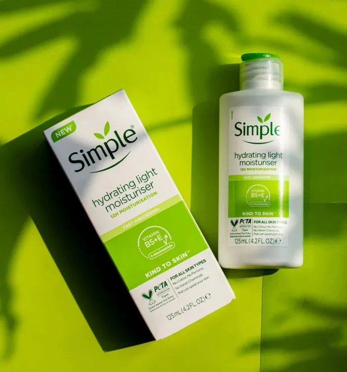 Simple Face Moisturiser - Simple Kind To Skin Hydrating Light Moisturiser 125ml