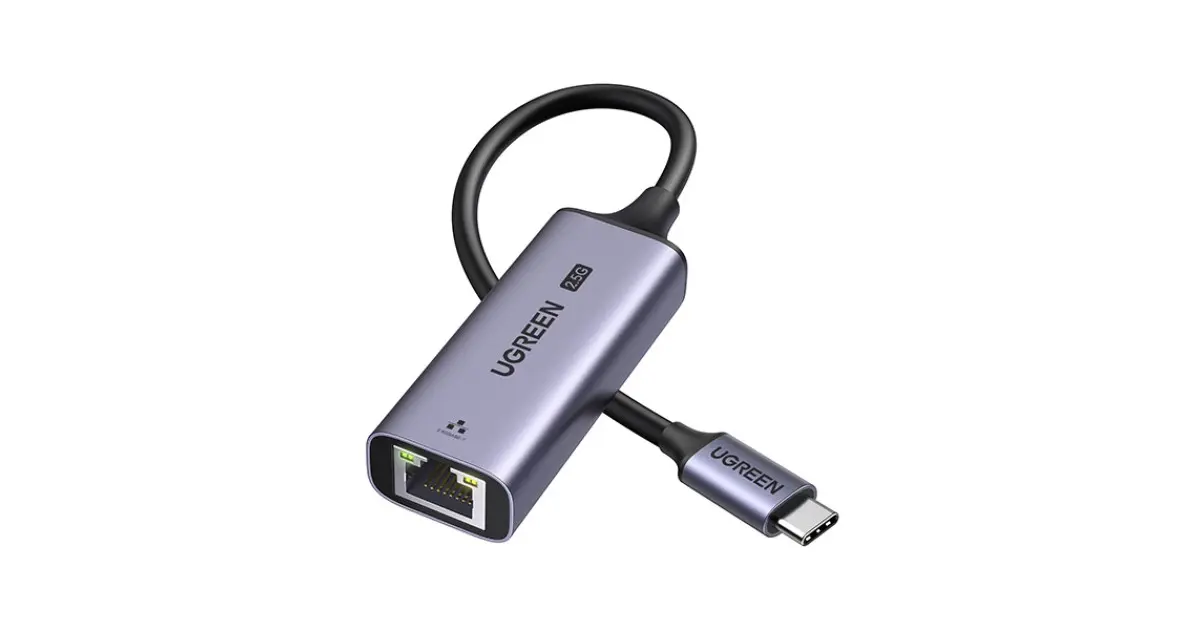 UGREEN CM648 (25052) USB-C to RJ45 2.5G Ethernet Adapter