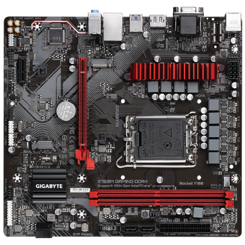 GIGABYTE INTEL B760M GAMING DDR4 Motherboard