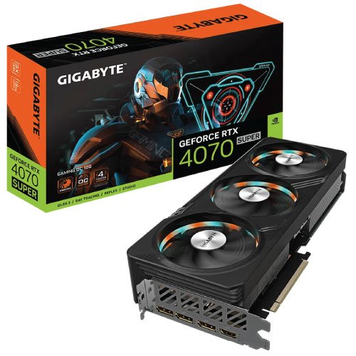 GIGABYTE GeForce RTX™ 4070 SUPER GAMING OC 12G Graphics Card