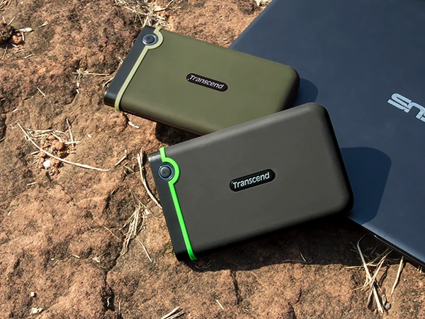Transcend 1TB StoreJet 25M3S Portable (HDD) Military Green Slim