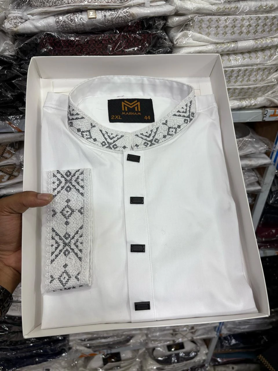 ? Eid Collection 2025: Premium Embroidered Punjabi-Marham ?