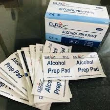 Curex Alchohol Prep Pads 100pcs Box