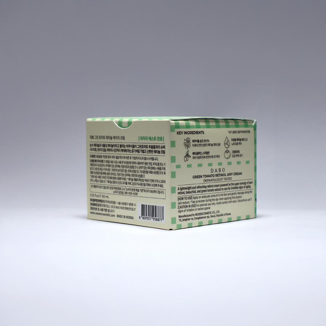 Dabo Green Tomato Retinol Airy Cream 60 ml
