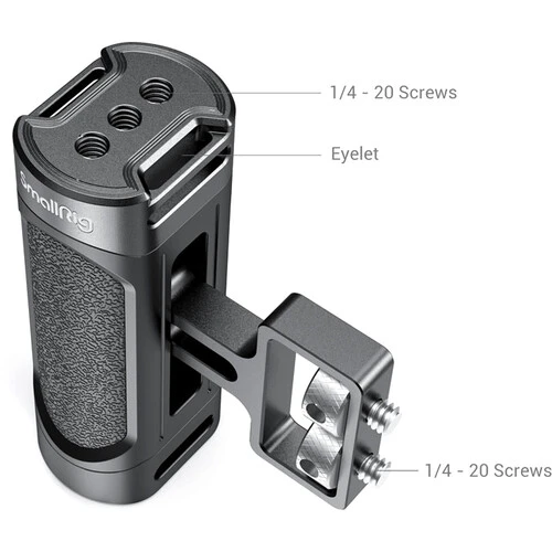 SmallRig Mini Side Handle with Dual 1/4"-20 Screw Mount MFR2916