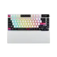 ASUS ROG Azoth X NX Mechanical Switch (Snow V2) Hot-Swappable 75% Custom Gaming Keyboard