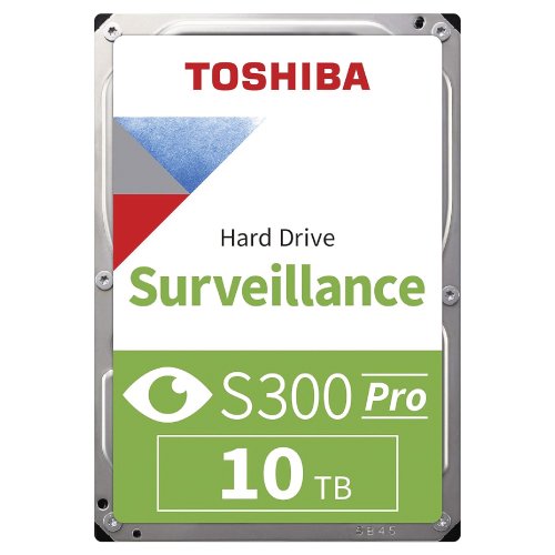 Toshiba S300 Pro 10TB 7200rpm 3.5″ Surveillance Hard Drive