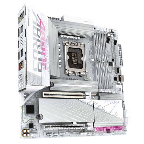 GIGABYTE INTEL B860M A ELITE WF6E ICE LGA1851 Motherboard