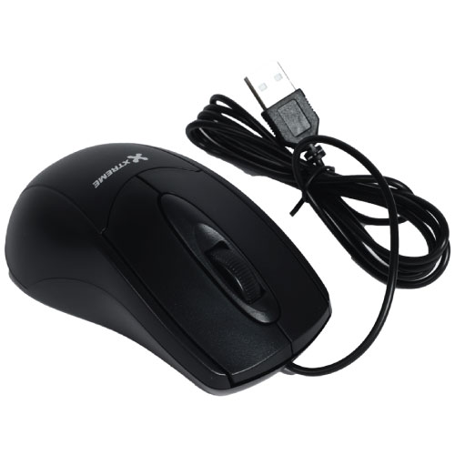 XTREME M30 USB BLACK OPTICAL MOUSE