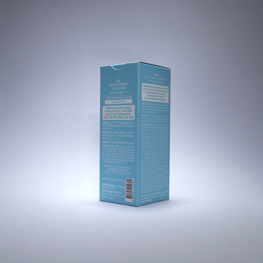 Dabo Glow Tok Hyaluron 8 Dive Sun Serum SPF 50+ PA++++ 30 ml
