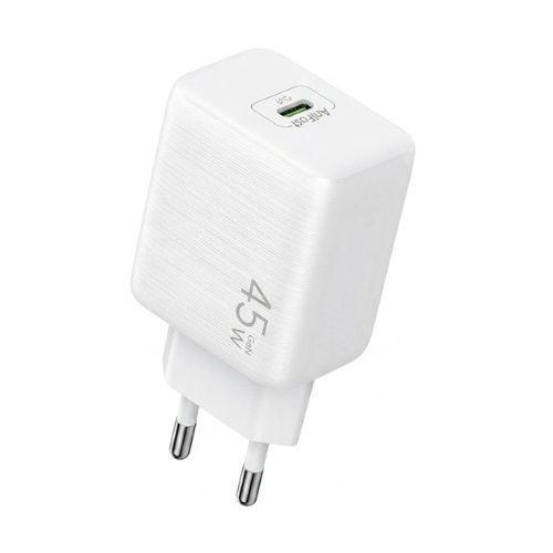 Oraimo PowerGaN 451 45W Gan Ultra Fast Wall Charger (OCW-5451ECC) - White