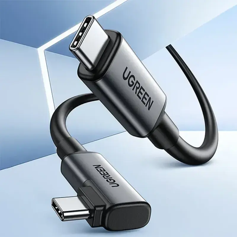 UGREEN US551 (90629) Right Angle USB-C to USB-C Link Cable - 5M