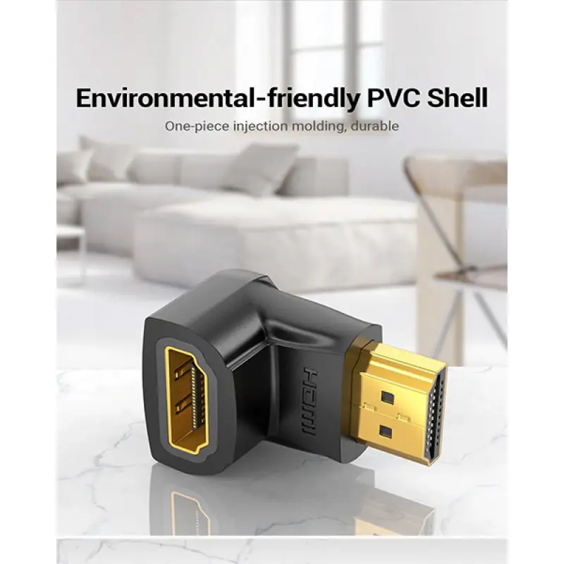 VENTION AIOB0 90 Degree HDMI Male to Female Adapter