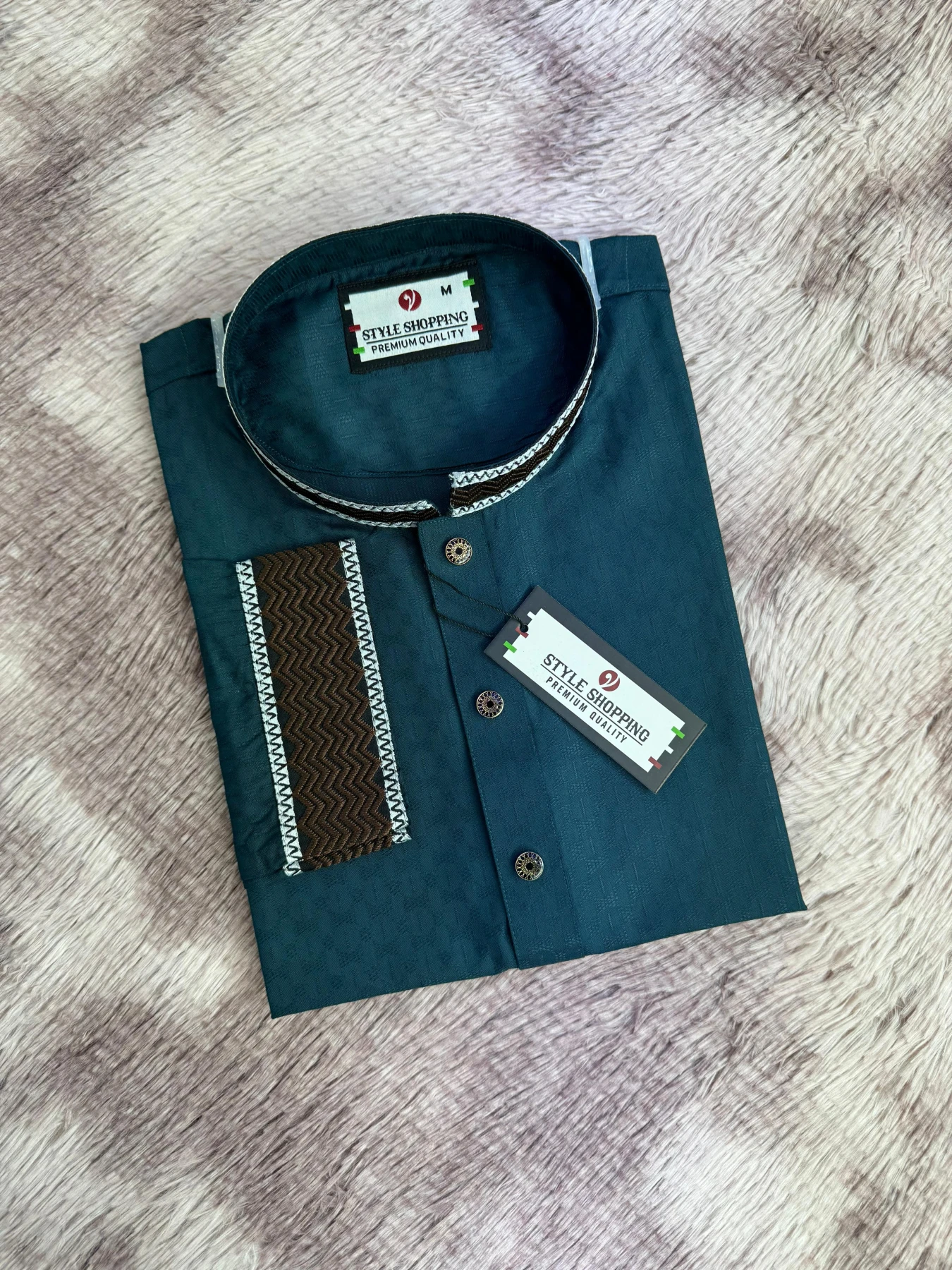 Eid Collection 2026 Sea Green Embroidery Punjabi