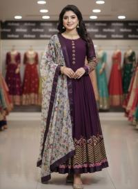 Jorjet Embroidery Party Dress
