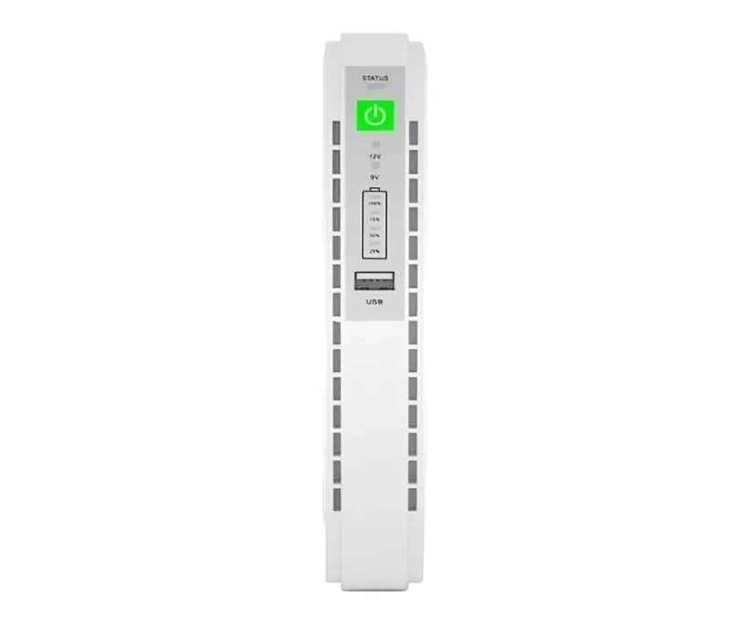 SKE POE 432P Mini DC UPS 25Watt 5v 9v 12v & PoE support 15/24v – 10400MAH