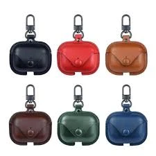Apple AirPods Pro PU Leather Case with Clip
