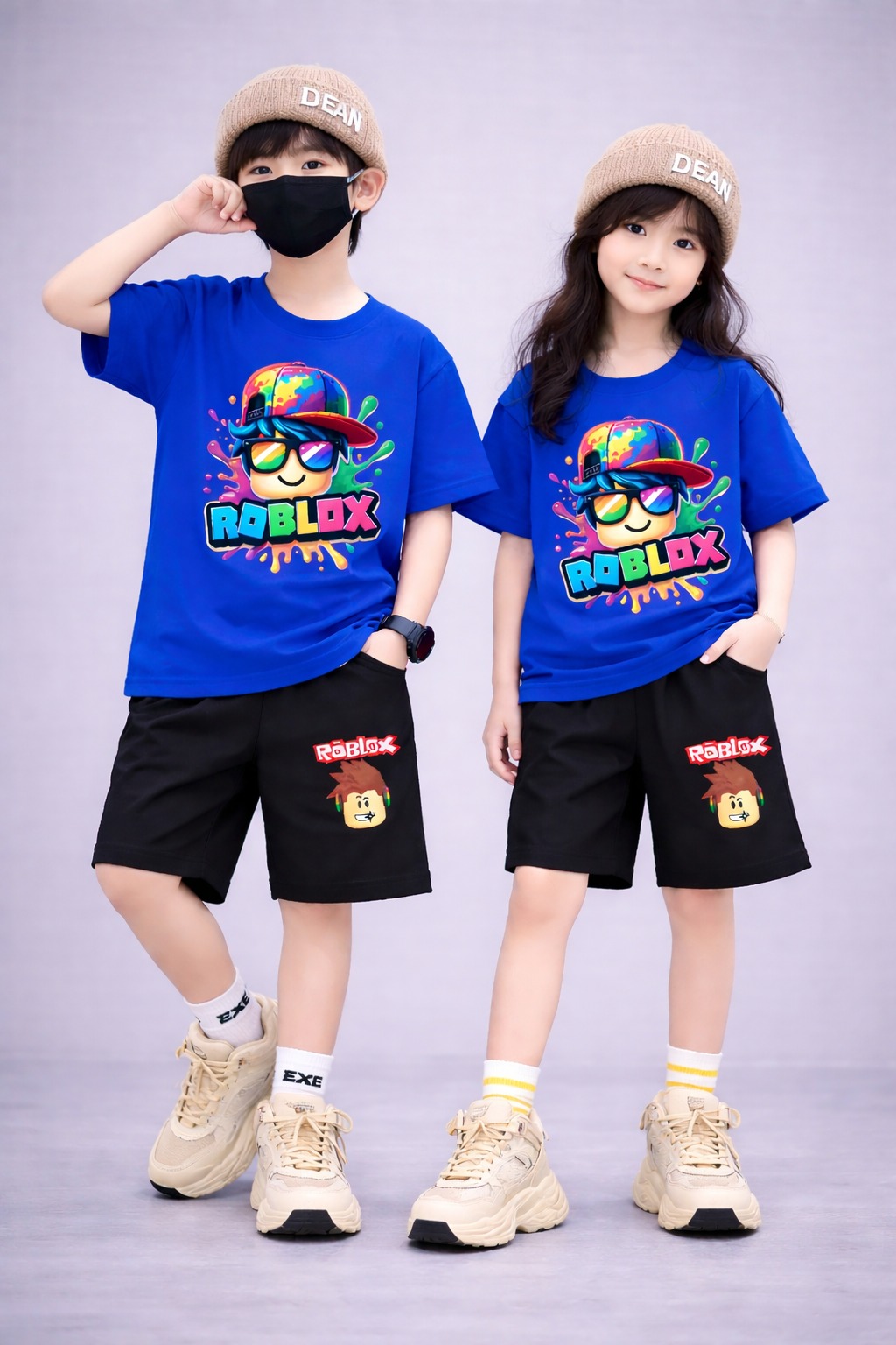 Drop Shoulder Baby TShirt and Pant Set