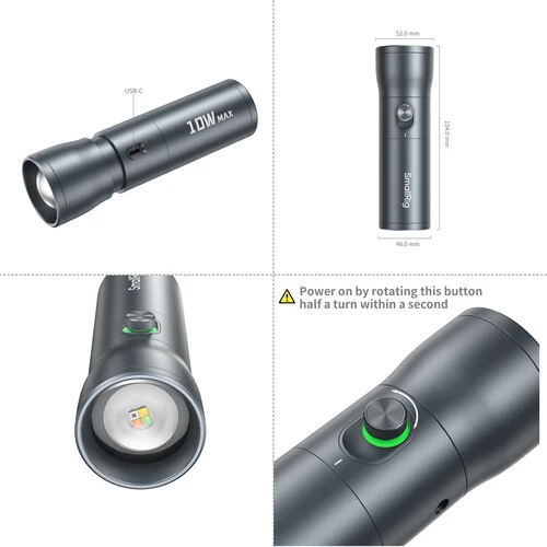 SmallRig RF 10C Portable Focusable LED Video Light