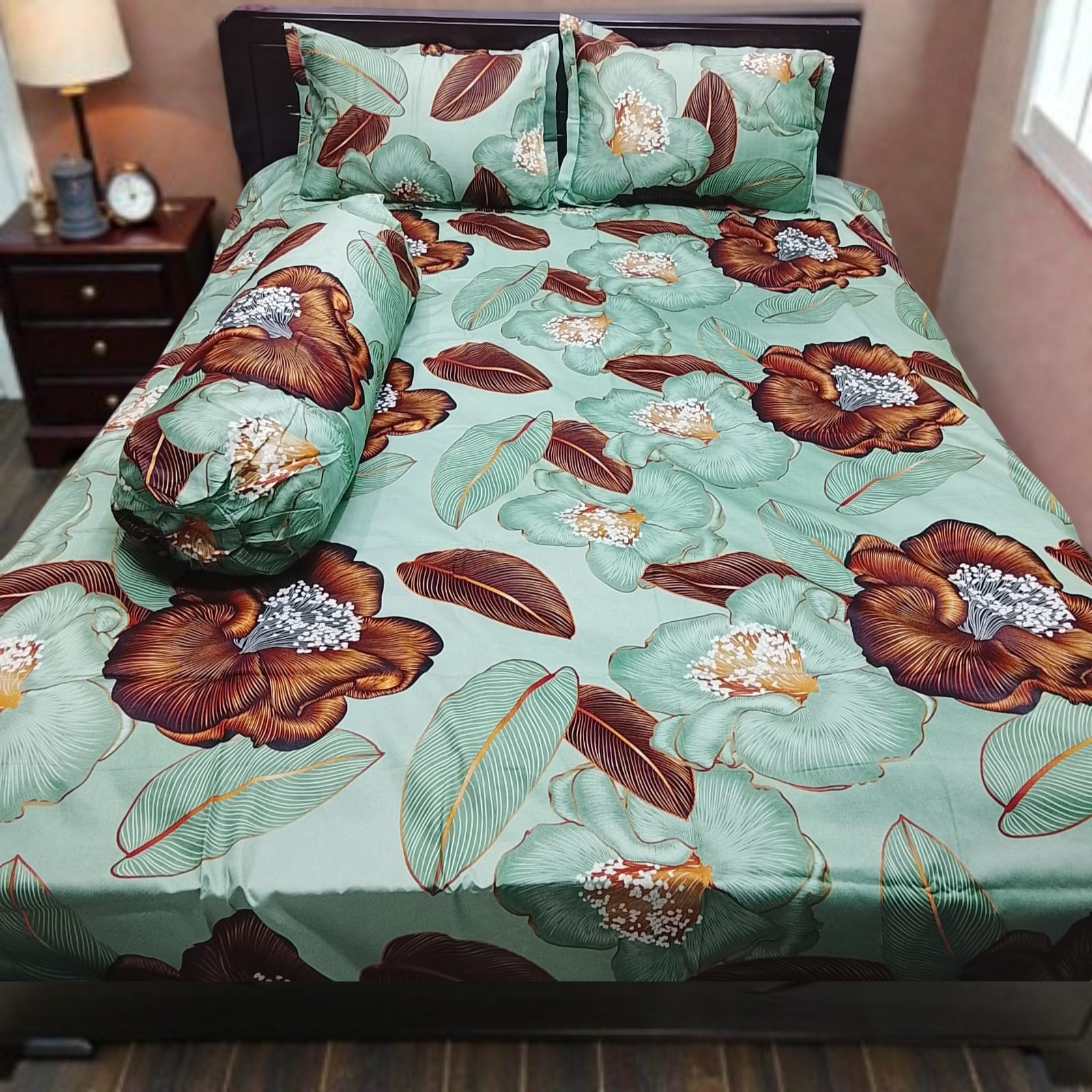 Twill cotton bed sheet