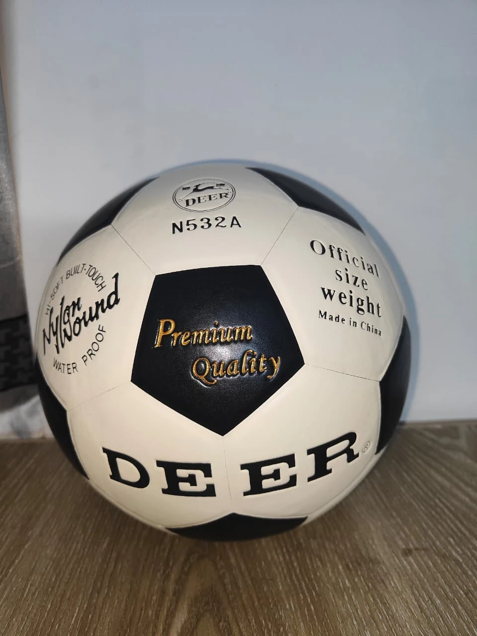 Football - Deer A - Black & White - N532A