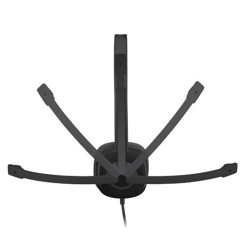 Logitech H151 Stereo Headset with Single 3.5mm Jack Black