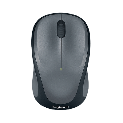 Logitech M185 Compact Wireless Mouse Gray