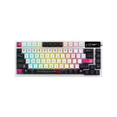 ASUS ROG Azoth X NX Mechanical Switch (Snow V2) Hot-Swappable 75% Custom Gaming Keyboard