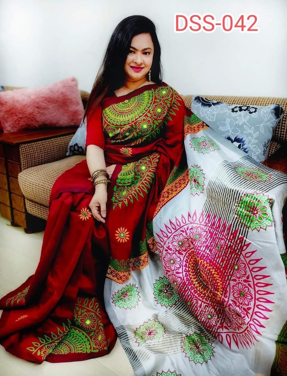 ধুপিয়ান সিল্ক শাড়ি