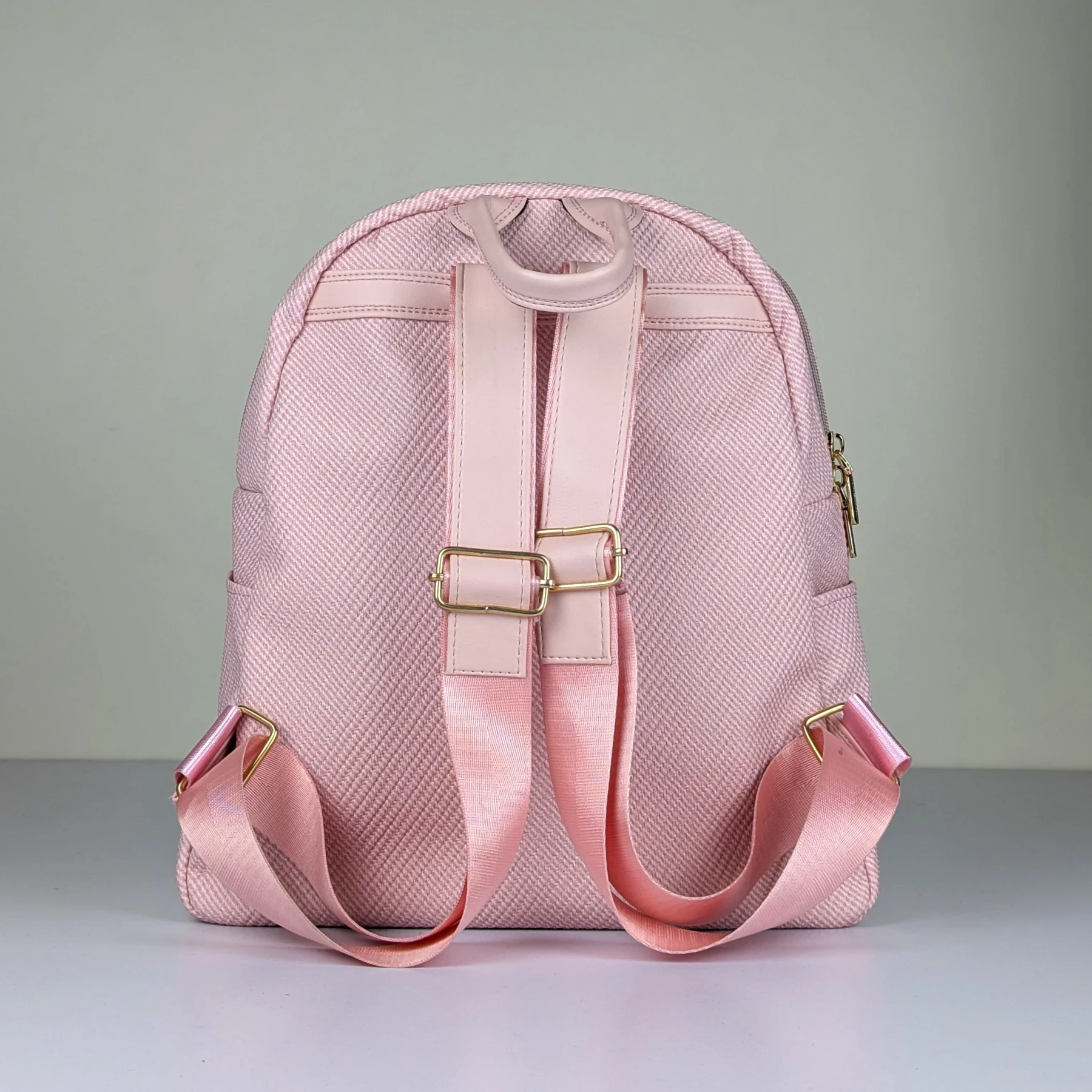 Premium Textured Synthetic Leather Backpack