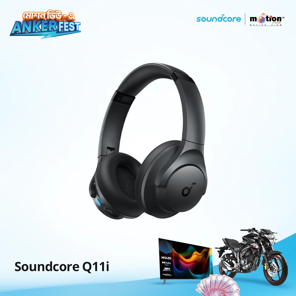 Anker Soundcore Q11i Bluetooth Headphones