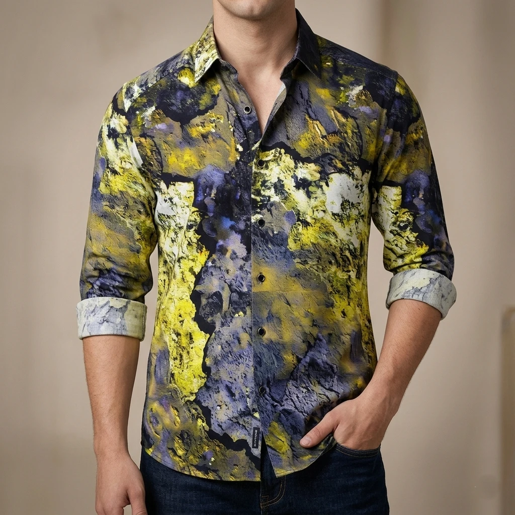 Pure Cotton full Sleeve Shirt for Men's