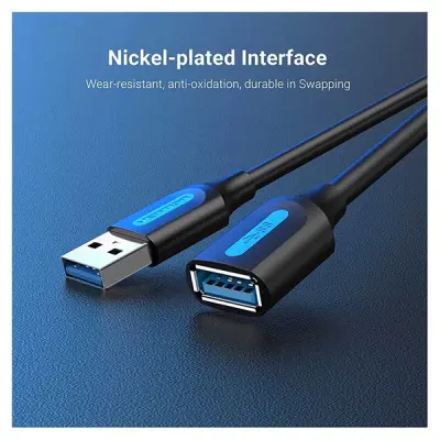VENTION CBHBF USB 3.0 A Male to A Female Extension Cable - 1M