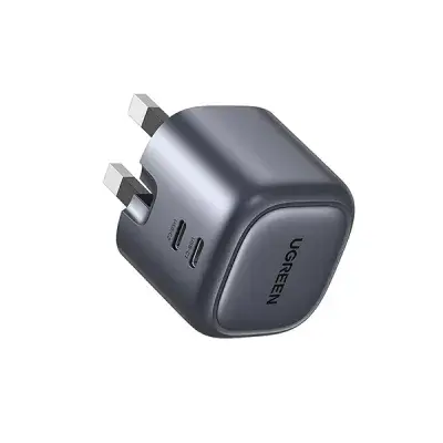 UGREEN CD294 (90399) Nexode 45W Dual USB-C PD GaN Fast Charger - UK