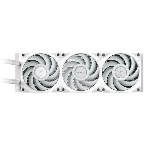AORUS WATERFORCE X II 360 ICE # Fan EZ-Chain & LCD Edge View