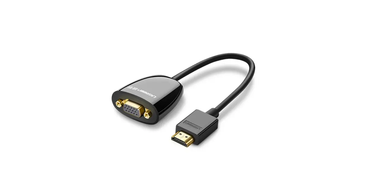 UGREEN MM105 (40253) HDMI to VGA Converter - Black
