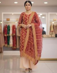 Organza Three Piece