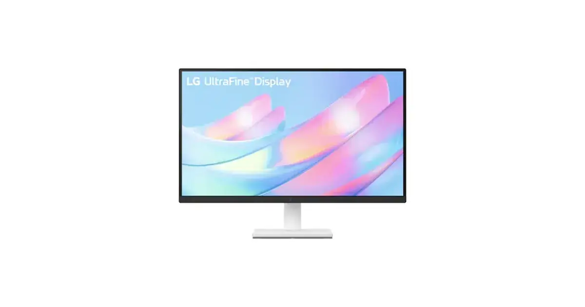 LG UltraFine 27US500-W 27-inch 4K UHD HDR10 IPS Monitor
