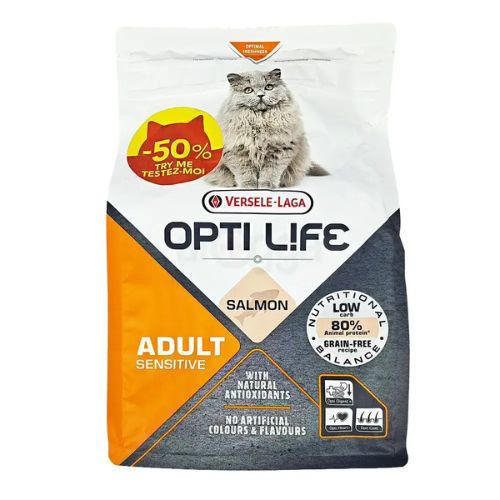 Versele-Laga Opti-Life Grain Free Cat Food Adult Chicken 1KG