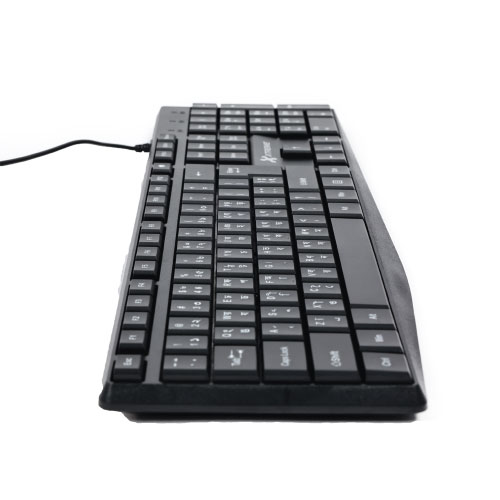 XTREME KB600S STANDARD USB-BANGLA BLACK KEYBOARD