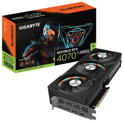 GIGABYTE GeForce RTX™ 4070 Ti SUPER GAMING OC 16G Graphics Card