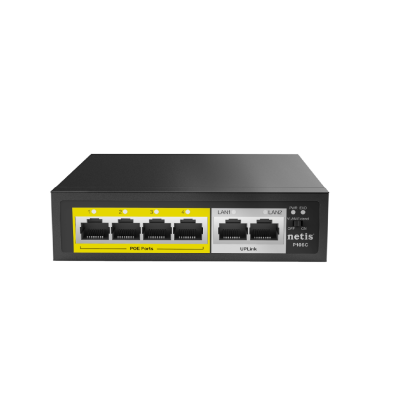 Netis P106C 4POE+2RJ45 100M Standard POE Switch