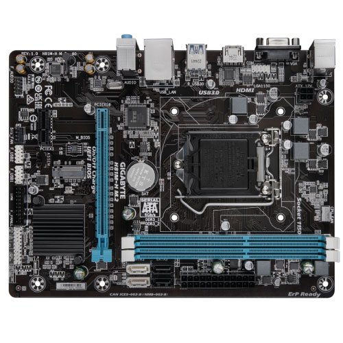Gigabyte Intel GA-H81M-H M.2 DDR3 Motherboard