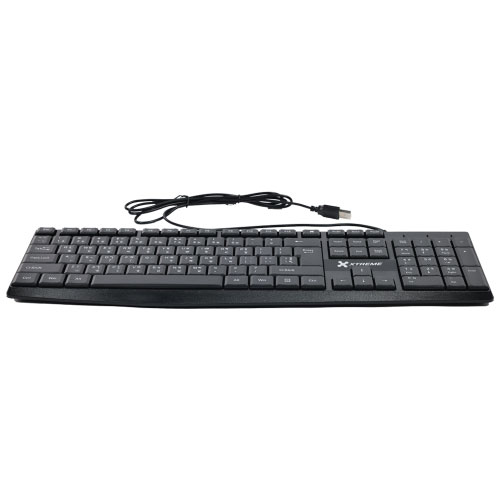 XTREME KB600S STANDARD USB-BANGLA BLACK KEYBOARD