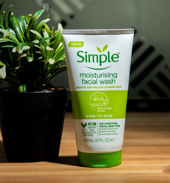 Simple Face Wash | Simple Kind to Skin Refreshing Facial Gel Wash | 150ml