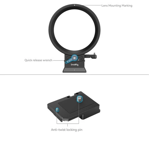 SmallRig Rotatable Horizontal-to-Vertical Mount Plate Kit