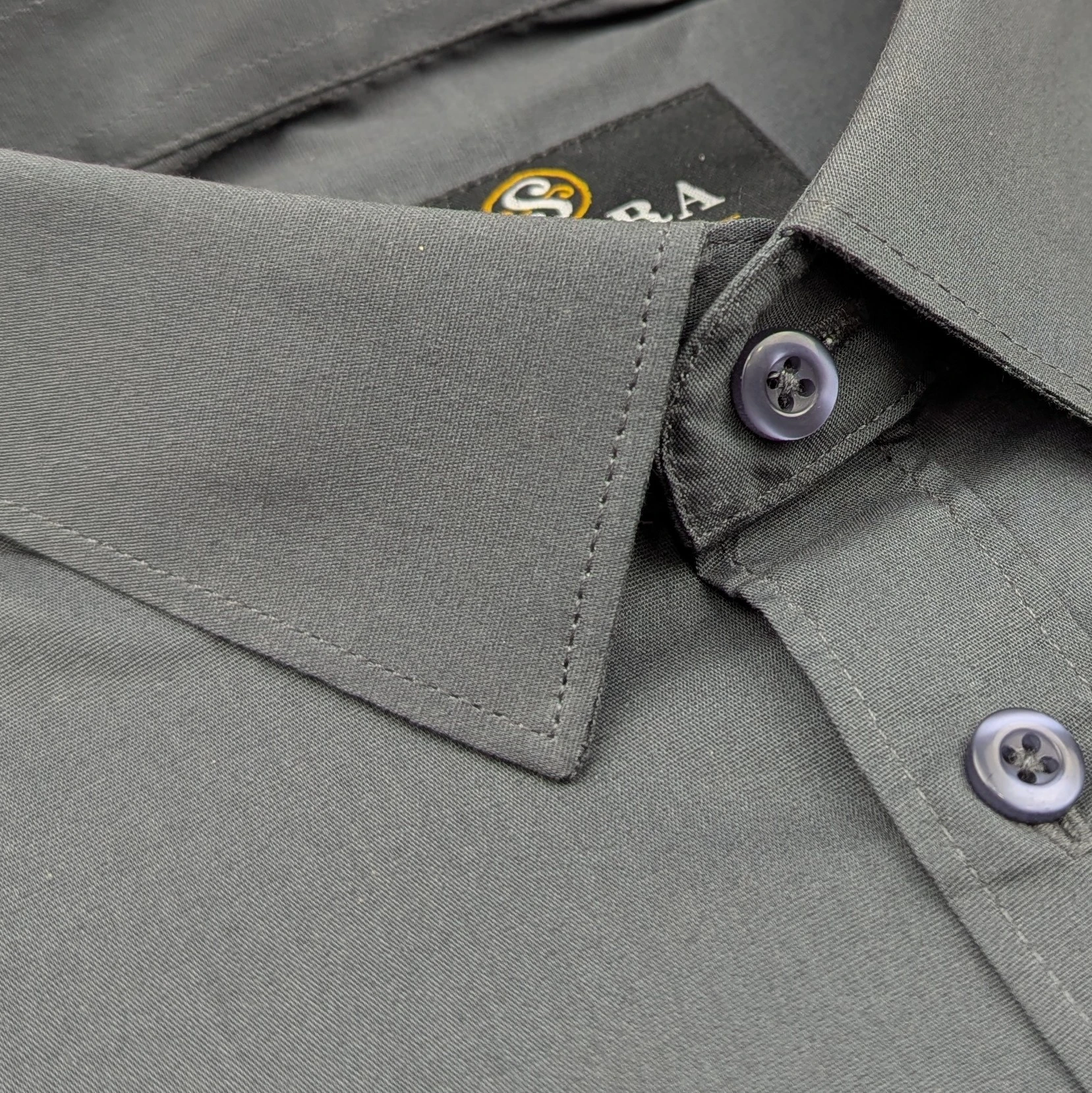 Premium Formal Shirt (Ash)