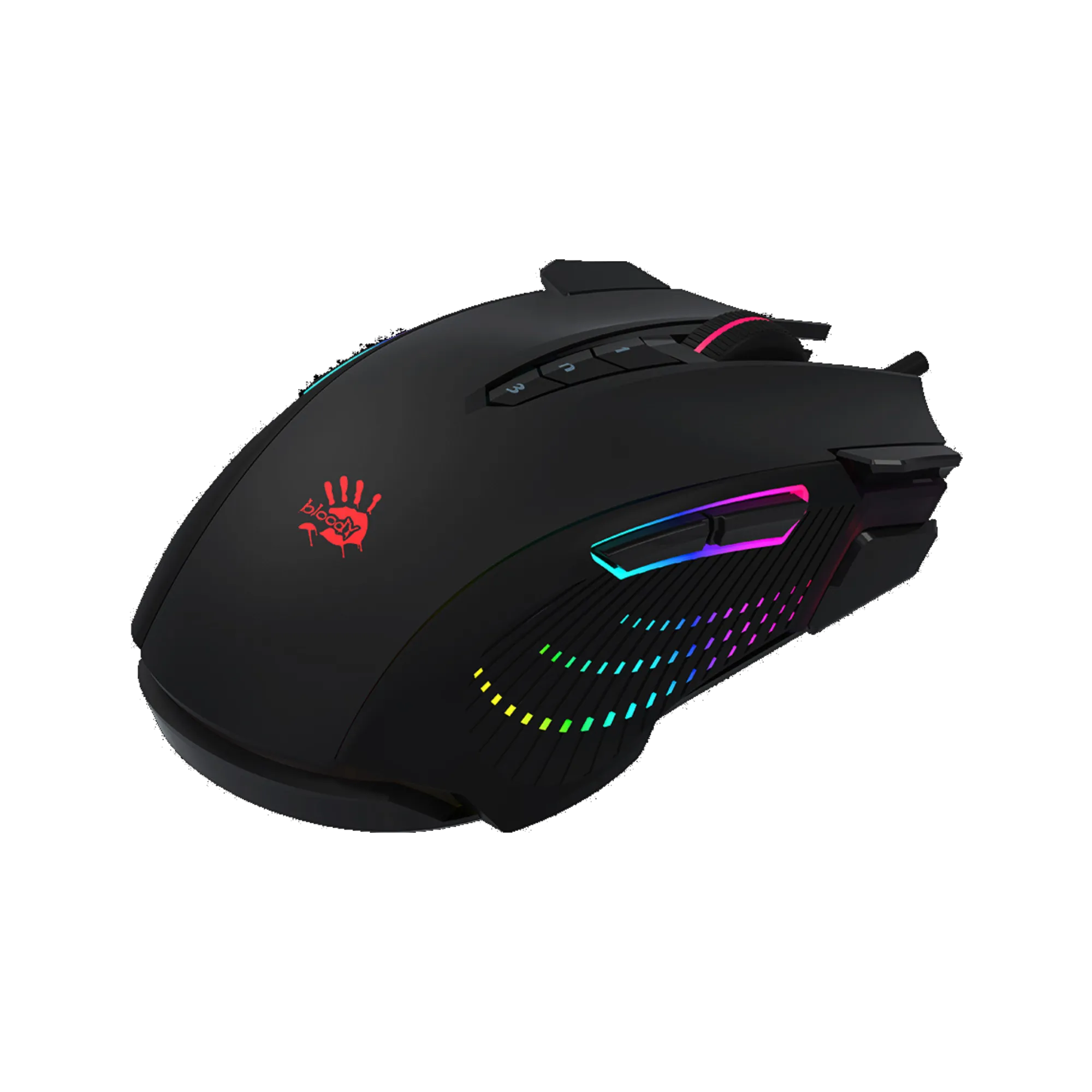 A4Tech Bloody J90S 2 Fire RGB Animation Gaming Mouse