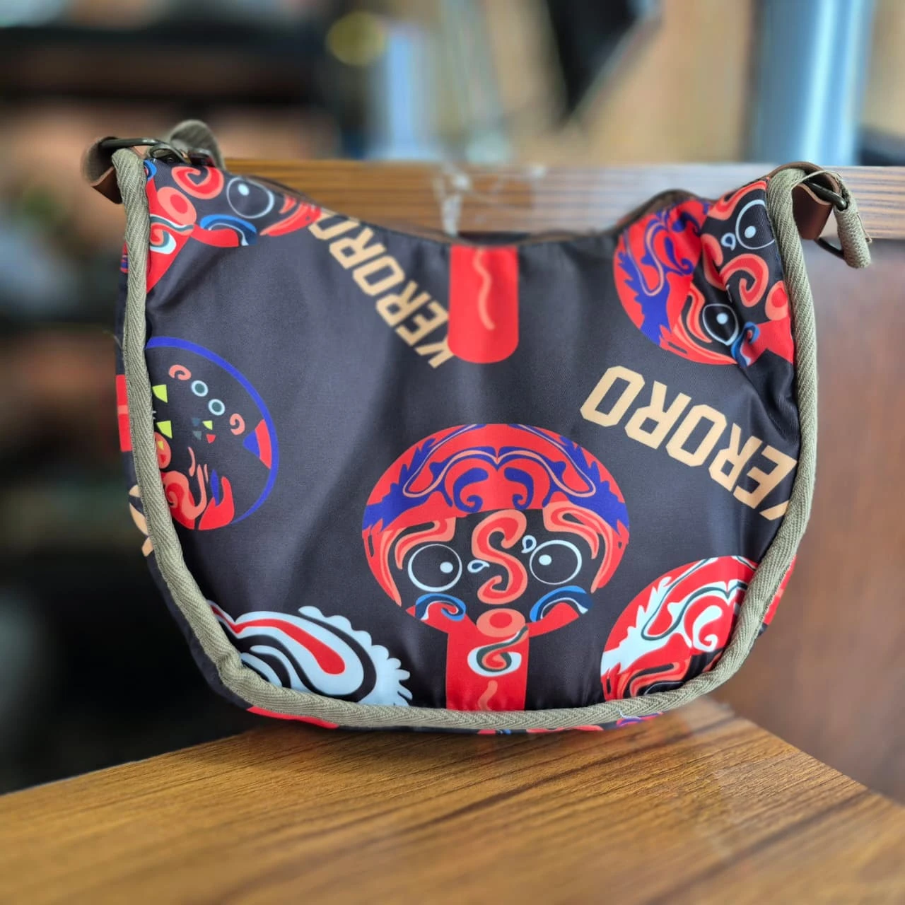 Messenger Shoulder Tide Bag ( black brown color )